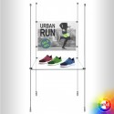 Retail Shelf & Poster Panel Rod Kit