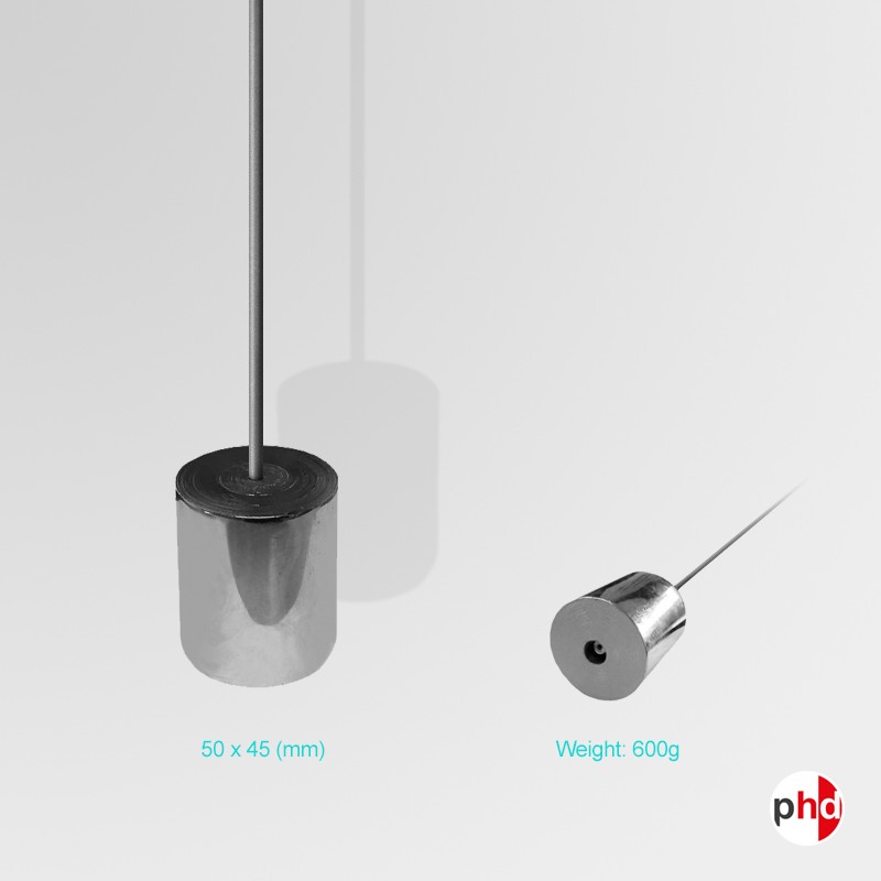 Hanging Weight for Suspended Rods, 600g