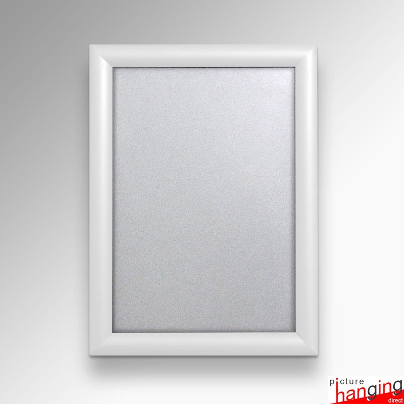 A4 Snap Frame  Aluminium Click Frames in White Black Silver Blue Red