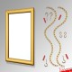 A0 Snap Frame Fixed Chain Kit, Ceiling to Floor & Wall Displays