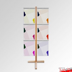 Wooden Poster Stand (Freestanding)