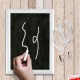 Loop WHITE Cable Hanging Chalkboard Kit