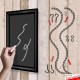 Hanging Chain Suspended Chalkboard Kit (Ceiling-to-Floor)