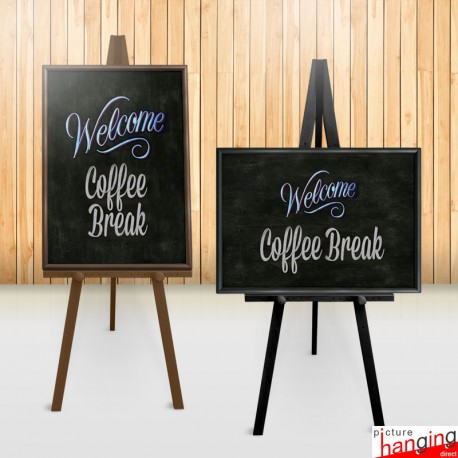 Wooden Chalkboard Stand Dining Room Menu Noticeboard Or Signage   Wooden Chalkboard Stand 