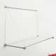 Jrail Shelving (Glass Shelf & Cables)