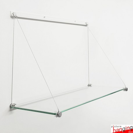 Jrail Shelving (Glass Shelf & Cables)