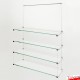 Jrail Shelving (Glass Shelf & Cables)