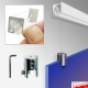Panel Hanging Kit for P Rail Ceiling Picture Rails (Heavy Duty)