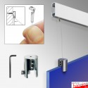 Panel Hanging Kit for Cliprail Discreet Picture Rails