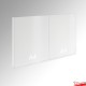 2A4 Acrylic Panel & Cable Kit for Walls (Wall-to-Wall)