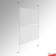 2A4 Acrylic Panel & Cable Kit for Walls (Wall-to-Wall)