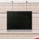 BLACK Ceiling Hanging Landscape Chalkboards Kit