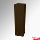 Brown Display Plinth (Wood Monolith Stand 1M)