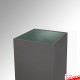 Silver Display Plinth (Wood Monolith Stand 1M)