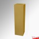 Gold Display Plinth (Wood Monolith Stand 1M)