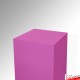 Pink Plinth On Wheels (Lockable Castors)