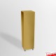 Gold Plinth On Wheels (Lockable Castors)