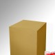 Gold Plinth On Wheels (Lockable Castors)