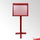 Red Lectern With Frame & Clear Placemat (A4 A3 A2 A1 Branding Display)