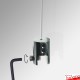 Overhead Signage Hanging Clear Wire & Clamp Kit (10mm Grip)