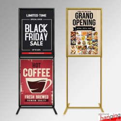 Multi A1 Freestanding Pavement Sign (Double-sided Stand, 180cm)