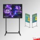 A0 Freestanding Pavement Sign Stand (Double-sided Stand, 180cm)