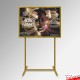 A0 Freestanding Pavement Sign Stand (Double-sided Stand, 180cm)