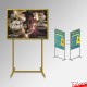 A0 Freestanding Pavement Sign Stand (Double-sided Stand, 180cm)