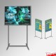 A0 Freestanding Pavement Sign Stand (Double-sided Stand, 180cm)