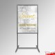 A0 Freestanding Pavement Sign Stand (Double-sided Stand, 180cm)