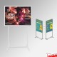 A0 Freestanding Pavement Sign Stand (Double-sided Stand, 180cm)