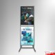 Multi A2 Freestanding Pavement Sign (Double-sided Stand, 180cm)