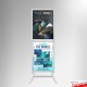 Multi A2 Freestanding Pavement Sign (Double-sided Stand, 180cm)