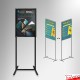 Multi A2 Freestanding Pavement Sign (Double-sided Stand, 180cm)