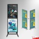 Multi A2 Freestanding Pavement Sign (Double-sided Stand, 180cm)