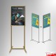 Multi A2 Freestanding Pavement Sign (Double-sided Stand, 180cm)