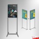 Multi A2 Freestanding Pavement Sign (Double-sided Stand, 180cm)