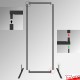 Poster Display Stand A0 (Freestanding 180cm Frame With Portrait or Landscape Poster Pocket)