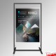 Poster Display Stand A0 (Freestanding 180cm Frame With Portrait or Landscape Poster Pocket)