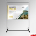 Poster Display Stand A0 (Freestanding 180cm Frame With Portrait or Landscape Poster Pocket)