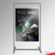 Poster Display Stand A0 (Freestanding 180cm Frame With Portrait or Landscape Poster Pocket)