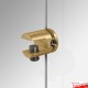 Gold Cable Shelf Support, Single (6MM, 8MM, 10MM Horizontal Grip)