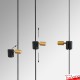 Black Cable Display Hook (Window Displays & Gallery Systems)