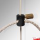 Black Cable Display Hook (Window Displays & Gallery Systems)