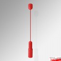 Ceiling to Floor Red Cable Fitting, 4m Length