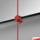 Red Cable Shelf Support, Single (6MM, 8MM, 10MM Horizontal Grip)