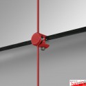 Red Cable Shelf Support, Single (6MM, 8MM, 10MM Horizontal Grip)