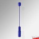 Ceiling to Floor Blue Cable Fitting, 4m Length