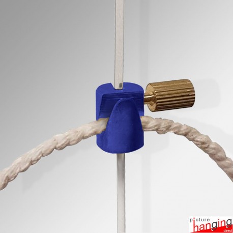 Blue Cable Display Hook (Window Displays & Gallery Systems)