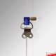 Blue Cable Display Hook (Window Displays & Gallery Systems)